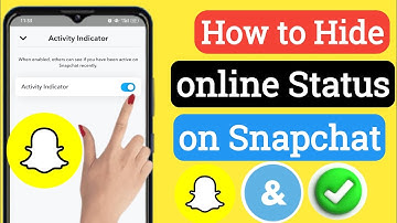 How to Hide online Status on Snapchat | How to Turn off online Status on Snapchat