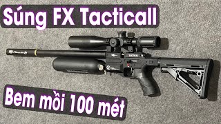 Full Súng Săn - PCP FX Tacticall . nòng Xm8 , Kính BsA , Q 3 Lỗ cực khoẻ , ae tham khảo