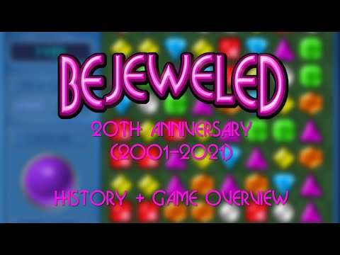 Bejeweled Deluxe 2001 20th Anniversary History Software Overview Gameplay And Review