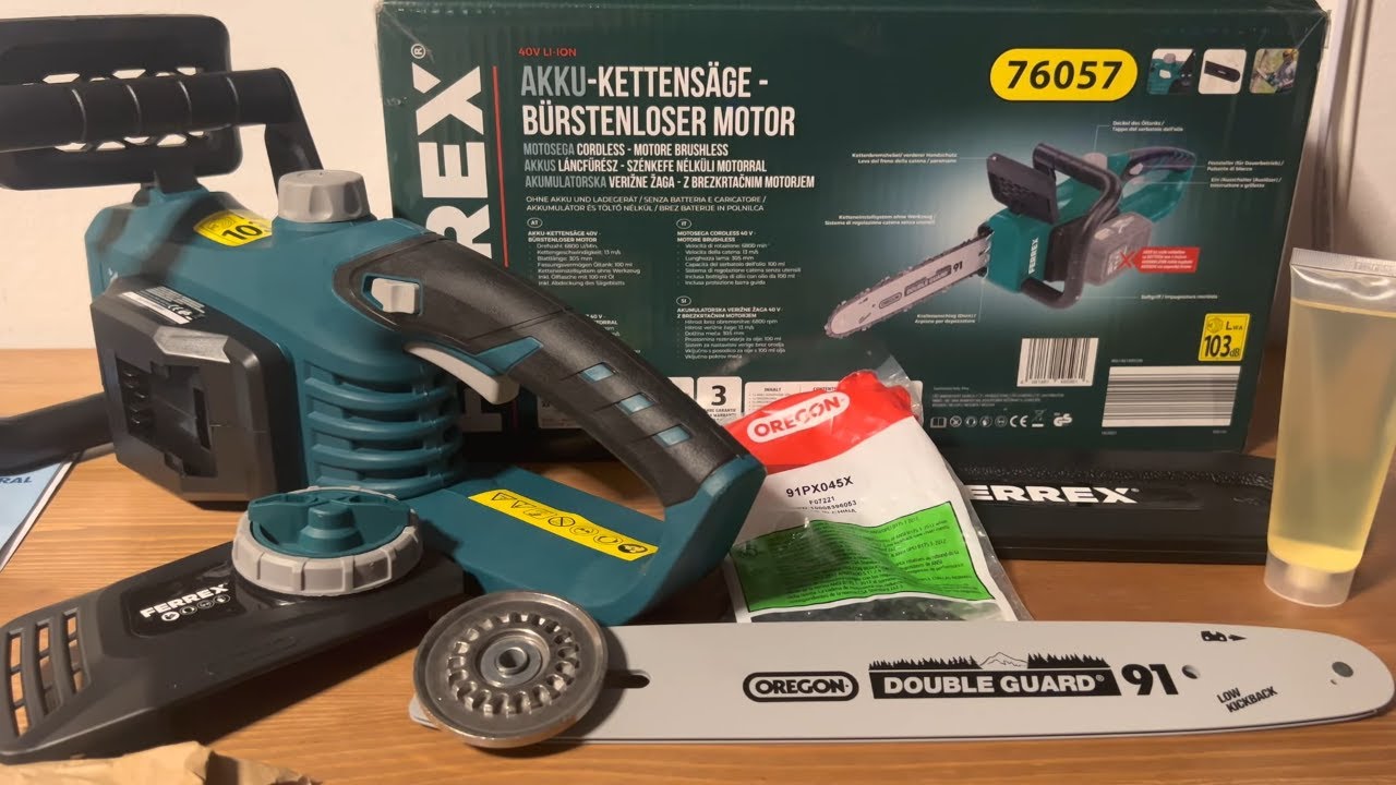 Ferrex Akku Kettensäge - Ferrex Kettensäge Akku - Aldi Kettensäge Akku ...