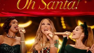 Mariah carey - oh santa!!(Official lyrics Video) ft Ariana Grande \& Jennifer hudson