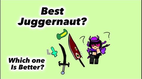 Ranking every Juggernaut (Roblox Item asylum)