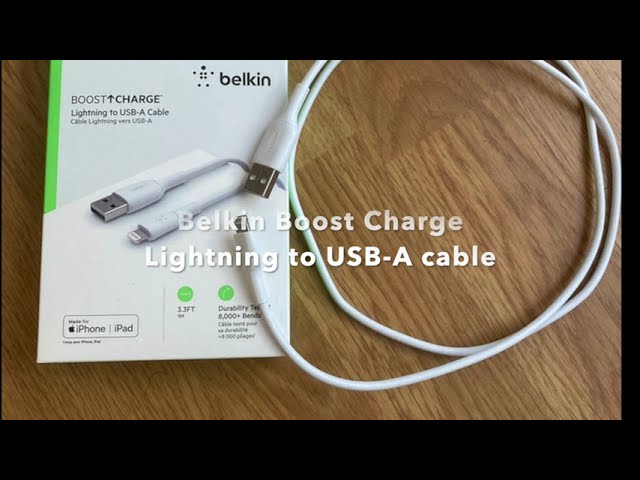 Belkin Boost Charge Lightning to USB-A Cable