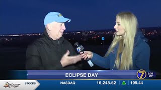 Live from Thompson Park: Eclipse Day dawns - 6 a.m.