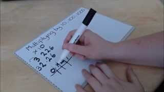 Multiplying and Dividing by 10  100  1000