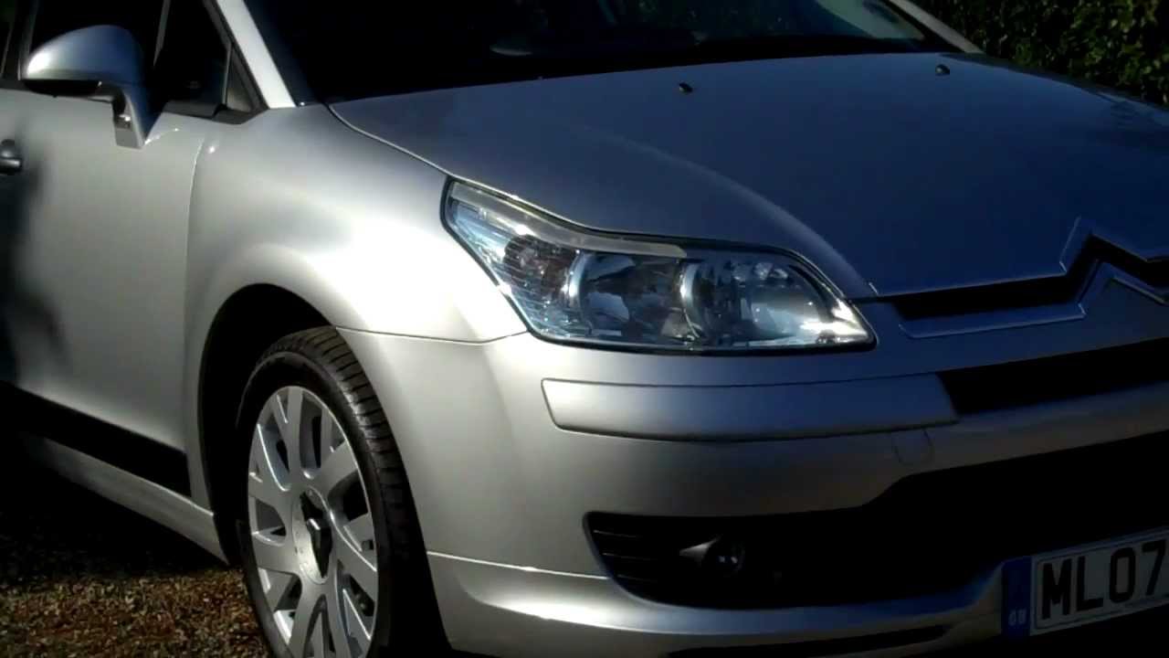 07-07 Citroen C4 VTR+ HDI 1.6cc 5dr Hatchback For Sale - YouTube