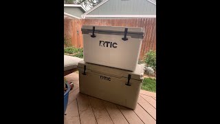 NEW RTIC 52 ULTRA-LIGHT, WHITE & GREY - UNBOXING
