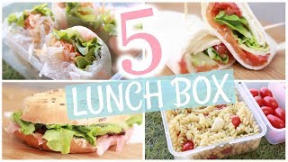 📚 BACK TO SCHOOL : 5 lunch box pour l'école