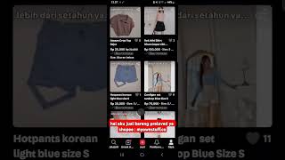 Jual Barang Preloved Second Pribadi Bisa Shopee Ya