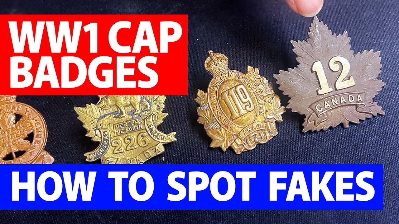 How To Spot Fake WWI Canadian Cap Badges CEF Badge Guide For how-to-spot-fake-wwi-canadian-cap-badges-cef-badge-guide-for