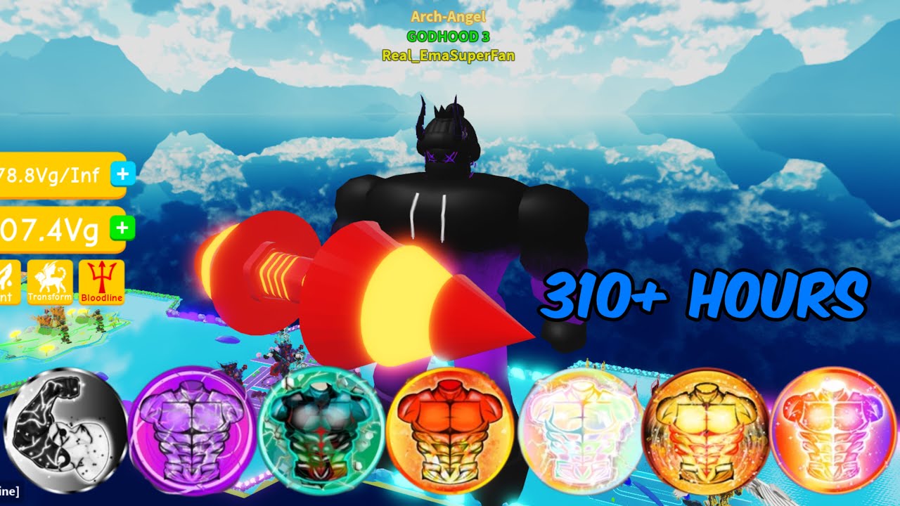 Getting Stage 19-25 + Godly 9th Class! (310+ Hours) | Roblox: No Limit Lifting Simulator