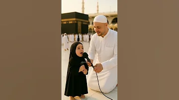 Masha Allah Little Girl Sings With Maher Zain Mawlaya Salli Wa Sallim Nasheed Shorts Islam 