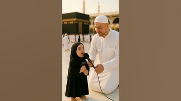 Thumbnail of Masha'Allah! Little Girl Sings with Maher Zain ❤️ | Mawlaya Salli Wa Sallim #nasheed #shorts #islam