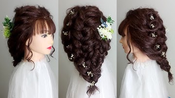 hướng dẫn làm tóc cô dâu , tóc dợn sóng, tóc bới, tóc tết, tóc xõa, các kiểu tóc đẹp (P47)