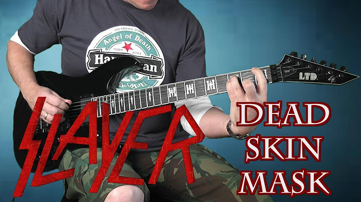 Dead Skin Mask Cover version - Cover performance video thumbnail