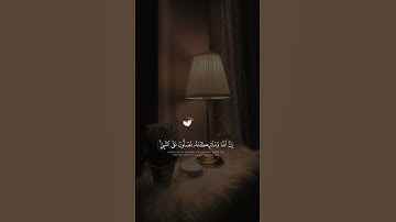سورة الأحزاب || الآية 56  🫀       #القرآن_الكريم