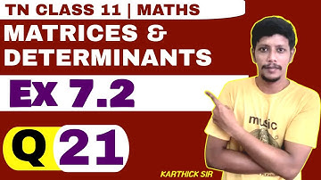 11th Maths Ex 7.2 21st sum | Class 11 Maths Chapter 7 Exercise 7.2 Sum 21 | Karthick sir