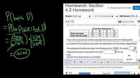 Multiplication Rule Probability with a Table with and without Replacement