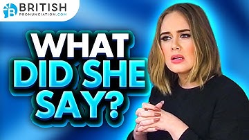 Can You Understand Adele? | Cockney Accent Practice |