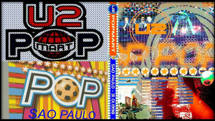 U2 Pop CD and Vhs Tape 