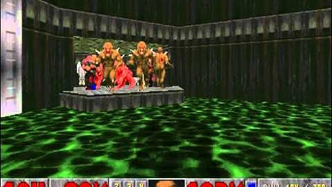 Doom: Central Processing (E1M6) - UV-Speed in 0:56 by Drew "stx-Vile" DeVore