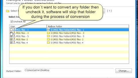 Working video of MSG to PST Converter