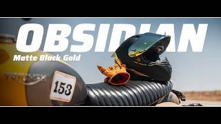 HAX Obsidian Full Face Dual Visor Adult Motorcycle Helmet