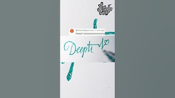 Stylish Name | Deepti | Stylish Signature | Calligraphy Signature
