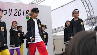 ティップネスキッズダンスチーム 新小岩さくらまつり18 3 4 Youtube