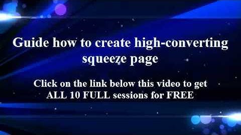 Guide How to Create High-Converting Squeeze Page