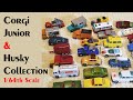Super Clean Corgi Junior and Husky model 1/64th Die-cast Collection 1968 to 1971