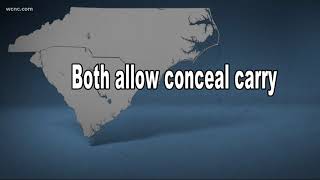 Recent attacks spark gun law debates in the Carolinas