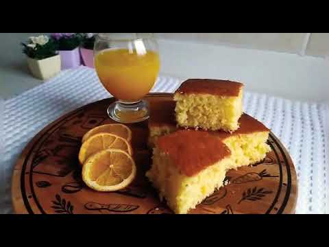 yumuşacık portakallı kek tarifi/portakallı kek nasıl yapılır