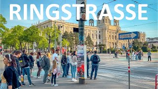 Vienna Walk Wiener Ringstrasse, April 2024 | 4K HDR