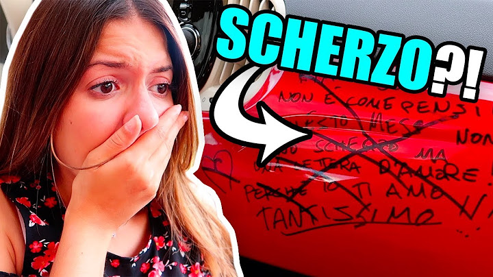 SCHERZO A SOFÌ: LE DISTRUGGO LA MACCHINA NUOVA! [no clickbait]