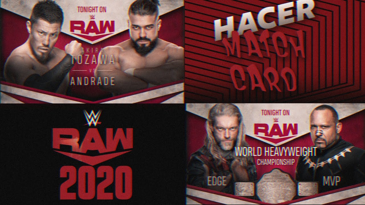COMO HACER EL MATCH CARD DE RAW 2019 EN ANDROID | YISUS WTESTLER - YouTube
