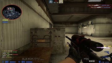 AWP Ace 1v2 Clutch on Cache | Faceit Premium Matchmaking