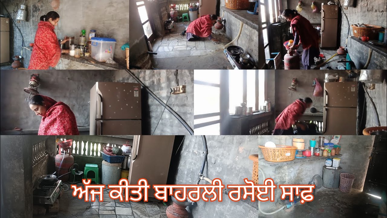 ਹੋ ਸਕਦਾ ਮੈਨੂੰ ਦੇਖ ਕੇ ਤੁਹਾਡਾ ਵੀ ਮਨ ਕਰ ਆਵੇ ਸਫ਼ਾਈ ਕਰਨ ਨੂੰ 😜😜#villagelife #villagvlog #dailyvideo 