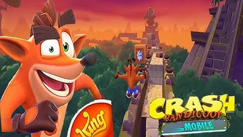 COLLECTION RUN IN THE LOST CITY -CRASH BANDICOOT MOBILE