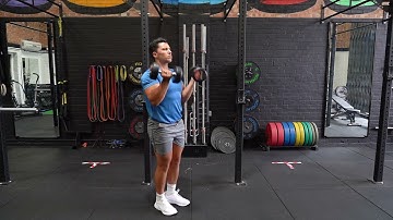 Dumbbell Biceps Curl to Arnold Press | Functional | Strength and Conditioning Exercises