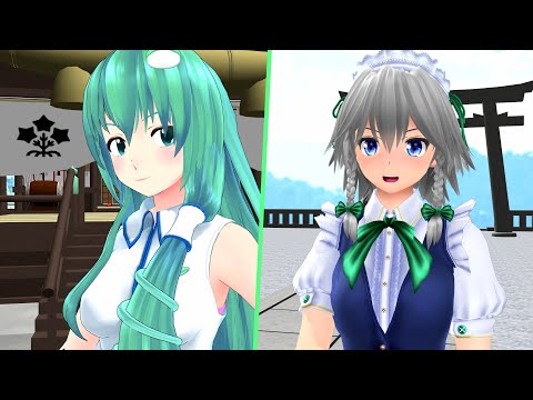 東方MMD 咲夜さんは今日もかわいい６　Touhou_project