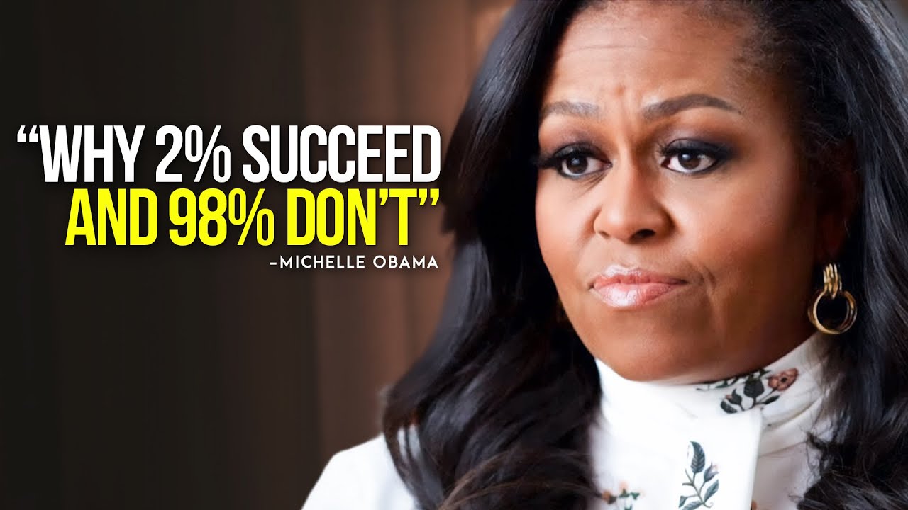 LISTEN TO THIS AND CHANGE YOURSELF  Motivational Speech By Michelle Obama