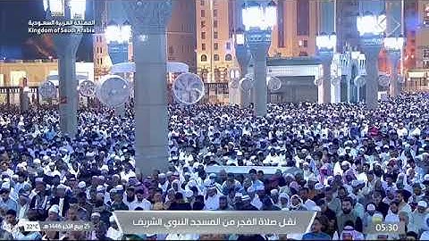 صلاة الفجر للشيخ أ.د. #محمد_برهجي 25 ربيع الآخر 1446هـ من سورة آل عمران 18-32 #المسجد_النبوي