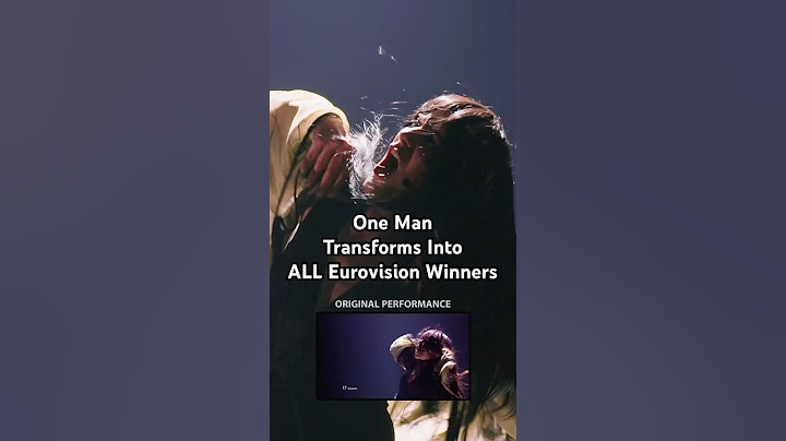 Klemen as Loreen | Eurovision Winners Video | Slovenia 🇸🇮 | #Eurovision2025