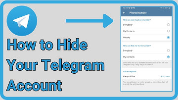 How to Hide Your Telegram Account From People Who Already Know Your Number