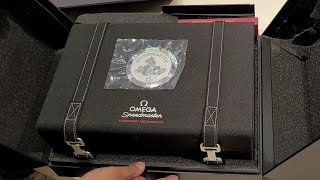 UNBOXING, OMEGA Speedmaster Moonwatch 42MM | Hesalite Glass | 310.30.42.50.01.001