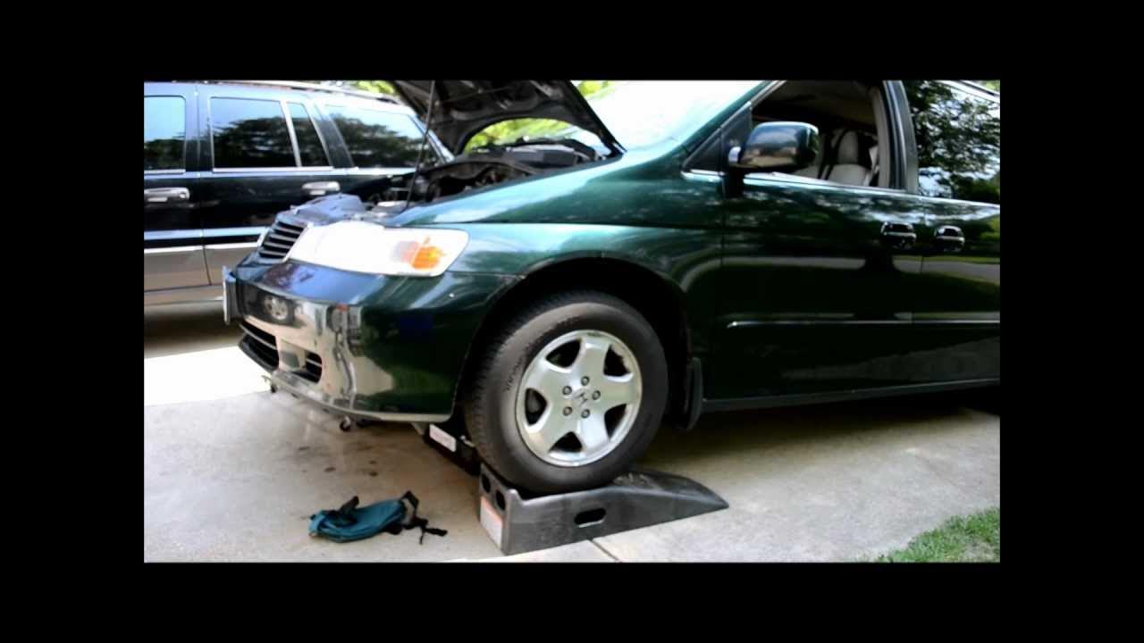 Honda Odyssey Transmission Fluid Change - YouTube
