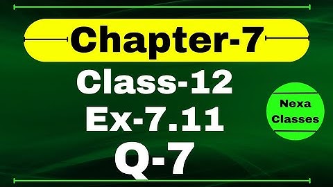 Class 12 Ex 7.11 Q7 Math | Chapter7 Class12 Math | Integration | Ex 7.11 Q7 Class 12 Math