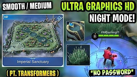 HOW TO ENABLE ULTRA GRAPHICS Smooth NIGHT MD HD With FALLS & GRASS In ML - [ Patch Transformers ]