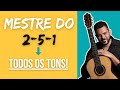 MESTRE DA CADÊNCIA 2-5-1 EM QUALQUER ACORDE (PARTE 01)